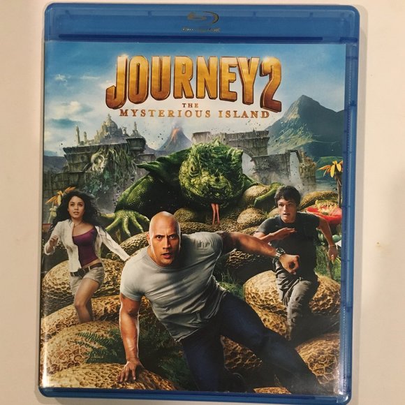 New Line Cinema JOURNEY 2 THE MYSTERIOUS ISLAND Blu-Ray & DVD Set - Picture 1 of 5